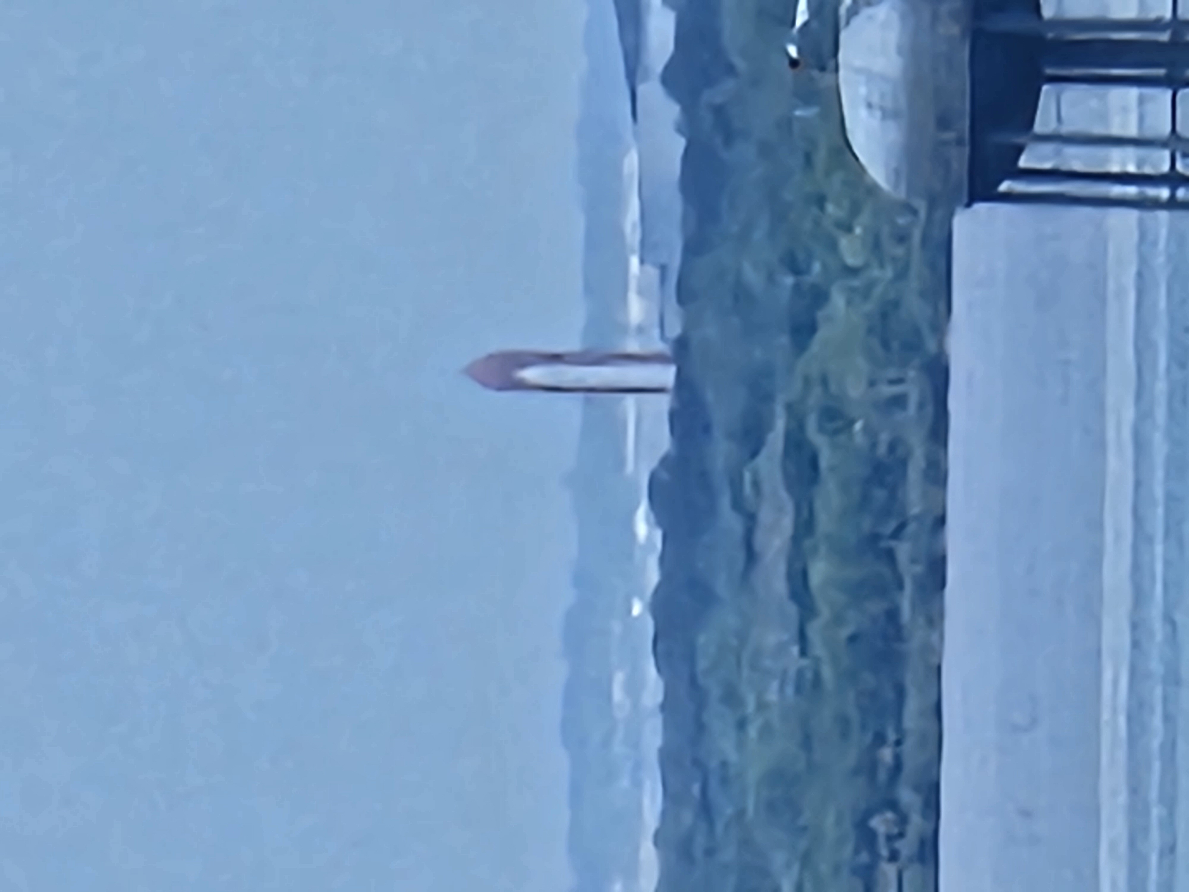 SpaceX launch viewed from the Blue Origin tower